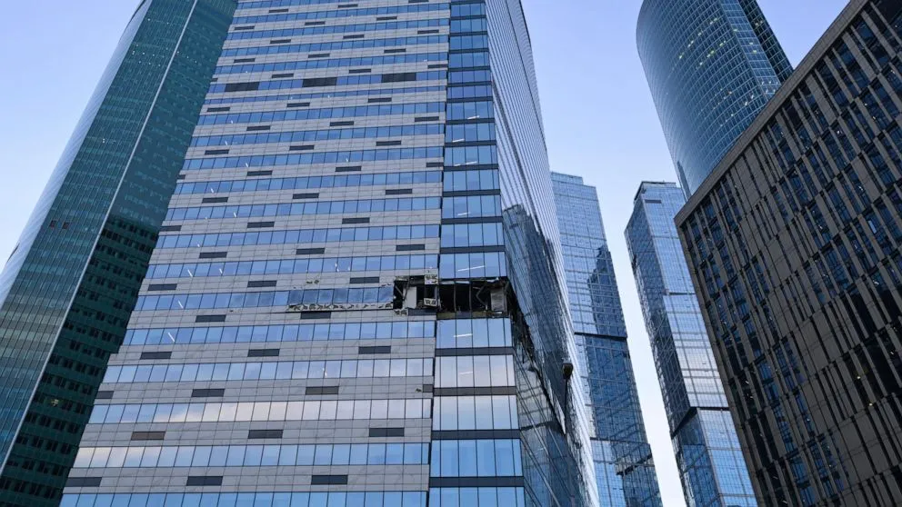 Retribution From the Skies Above Moskva City